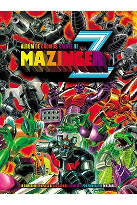 ALBUM DE CROMOS CALBEE DE MAZINGER Z