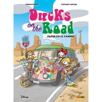 BIBLIOTECA DISNEY · DUCKS ON THE ROAD:PATOS EN LA CARRETERA