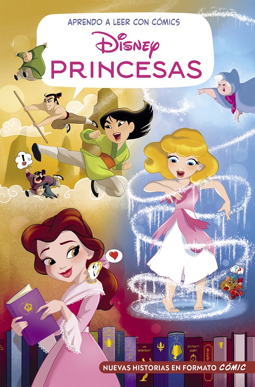 PRINCESAS 02 · APRENDE A LEER CON CÓMICS DISNEY