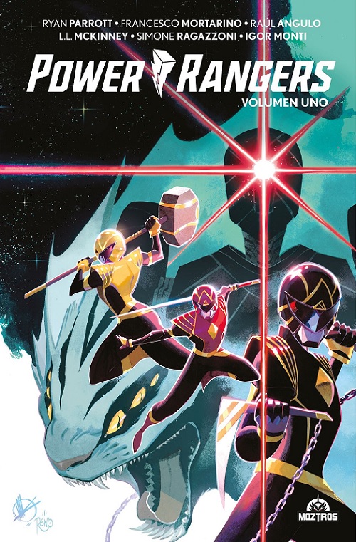 POWER RANGERS VOLUMEN 01 DE 04