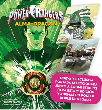 MIGHTY MORPHIN POWER RANGERS. ALMA DE DRAGÓN