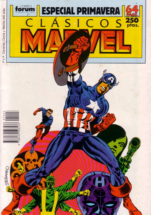 CLÁSICOS MARVEL ESPECIAL PRIMAVERA 1989