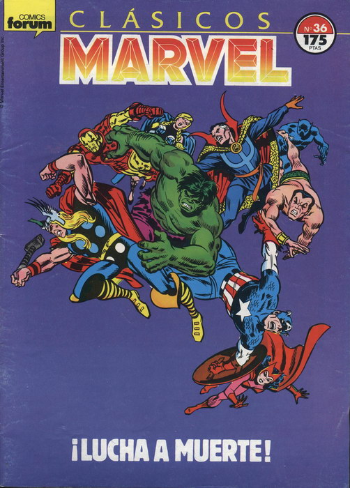 CLÁSICOS MARVEL VOL.1 36