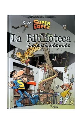 MAGOS HUMOR 131: LA BIBLIOTECA INEXISTENTE (SUPERLOPEZ)