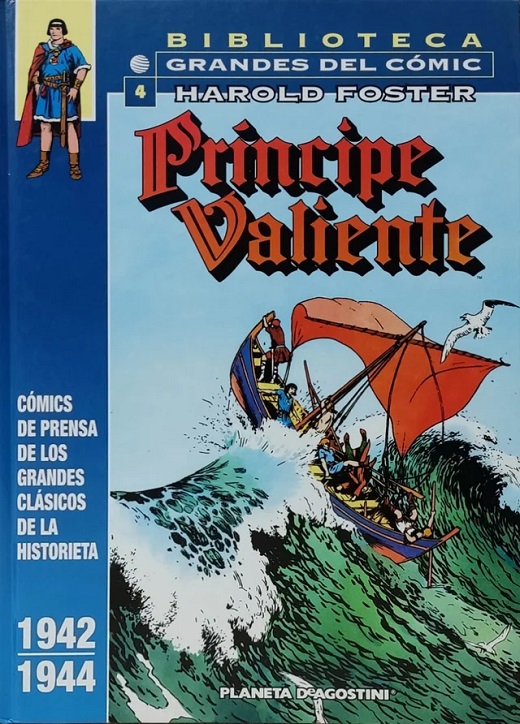 BIBLIOTECA GRANDES DEL COMIC HALOLD FOSTER PRINCIPE VALIENTE · 04