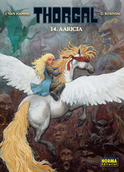 THORGAL CARTONE #14 AARICIA