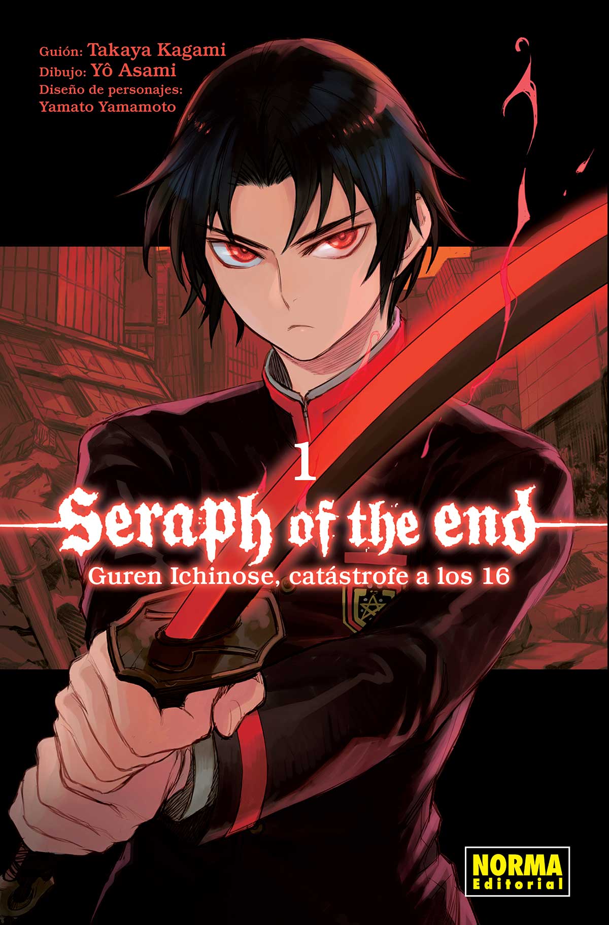 SERAPH OF THE END 01: GUREN ICHINOSE, CATÁSTROFE A LOS 16