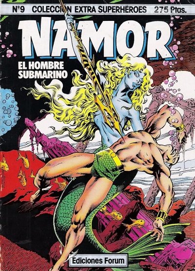 COLECCIÓN EXTRA SUPERHÉROS 09 NAMOR EL HOMBRE SUBMARINO