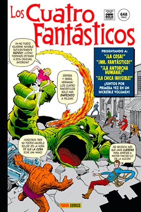 MARVEL GOLD · LOS 4 FANTÁSTICOS 01