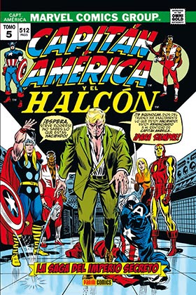 MARVEL GOLD · CAPITÁN AMÉRICA 05 CAPITAN AMÉRICA Y EL HALCÓN