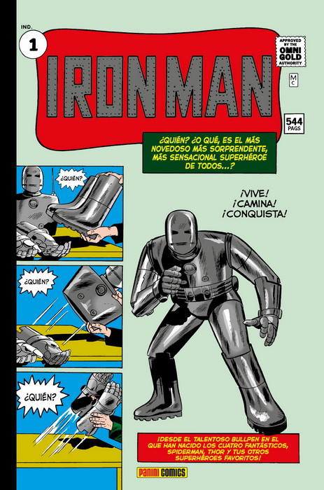 MARVEL GOLD · IRON MAN 01