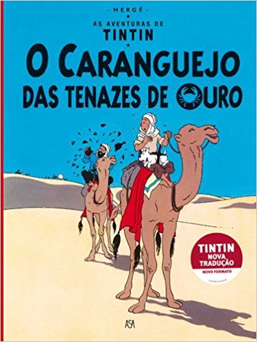 TINTIN PORTUGUES. EL CANGREJO DE LAS PINZAS DE ORO