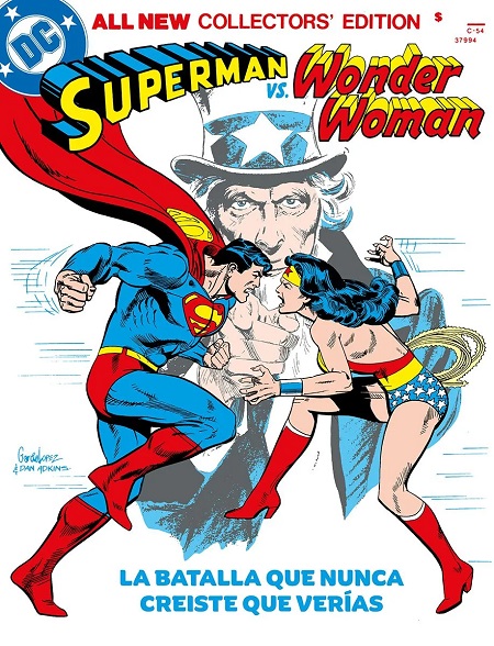 DC FACSIMIL · SUPERMAN VS WONDER WOMAN