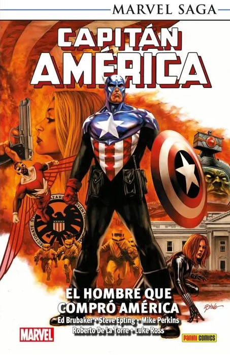 MARVEL SAGA · CAPITAN AMERICA 07 TPB