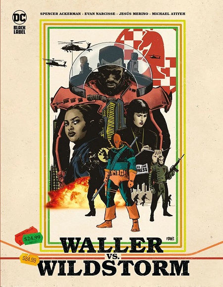 DC BLACK LABEL · WALLER VS WILDSTORM