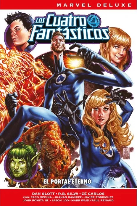 MARVEL DELUXE · LOS 4 FANTASTICOS DE DAN SLOTT 03