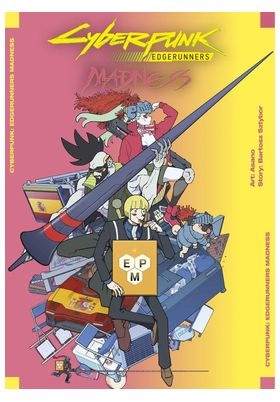CYBERPUNK EDGERUNNERS: MADNESS 01 · PORTADA ALTERNATIVA