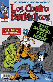 LOS 4 FANTASTICOS 03 (185) (PORTADA ALTERNATIVA DISNEY STITCH)