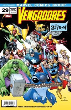 LOS VENGADORES 29 (183) PORTADA ALTERNATIVA STITCH