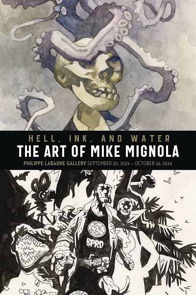 HELL, INK & WATER · THE ART OF MIKE MIGNOLA