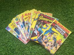 CARPETA ALMANAQUES EL GUERREO DEL ANTIFAZ (VERTICALES). FACSÍMIL