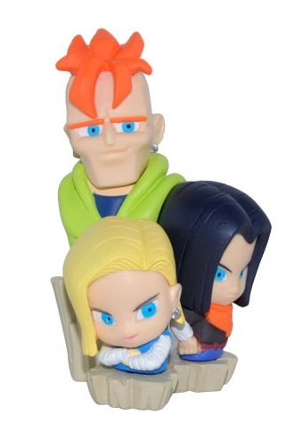 DRAGON BALL GASHAPON Z PETIT IMAGINATION FIGURE 2 ANDROIDES