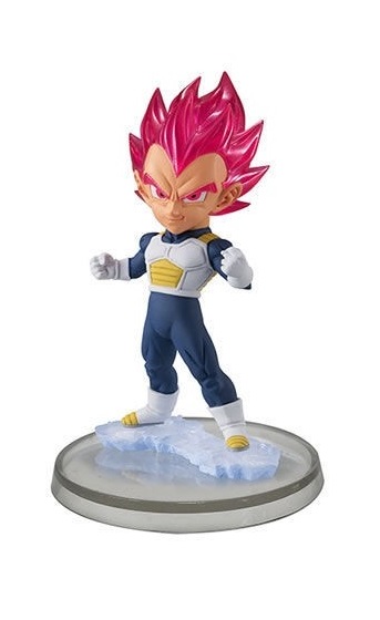 DRAGON BALL GASHAPON SUPER ULTIMATE GRADE 09 VEGETA SS RED