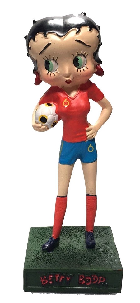 BETTY BOOP FUTBOLISTA