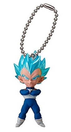 DRAGON BALL GASHAPON UDM BURST 24 VEGETA SS BLUE