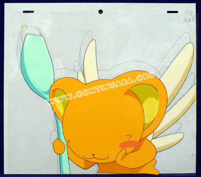 CARDCAPTOR SAKURA CEL KEROBEROS CON CUCHARA