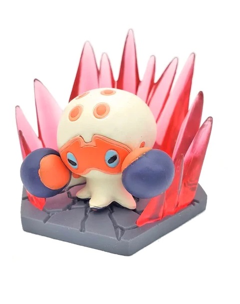 POKEMON GASHAPON DIORAMA COLLECT FIGHT VS. GHOST CLOBBOPUS