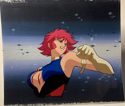 CUTEY HONEY ANIMATION CEL A5 + DOUGA