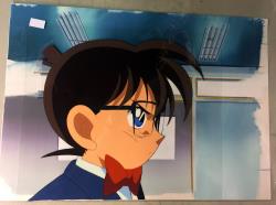 DETECTIVE CONAN CEL CONAN DE PERFIL +  DOUGA