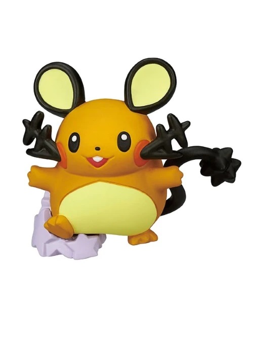 POKEMON GASHAPON MINNA DE ODORO MASCOT DEDENNE