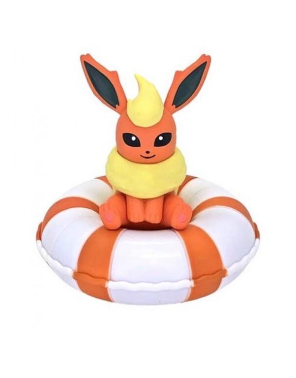 POKEMON GASHAPON PUKA PUKA UKIWA COLLECTION 04 FLAREON