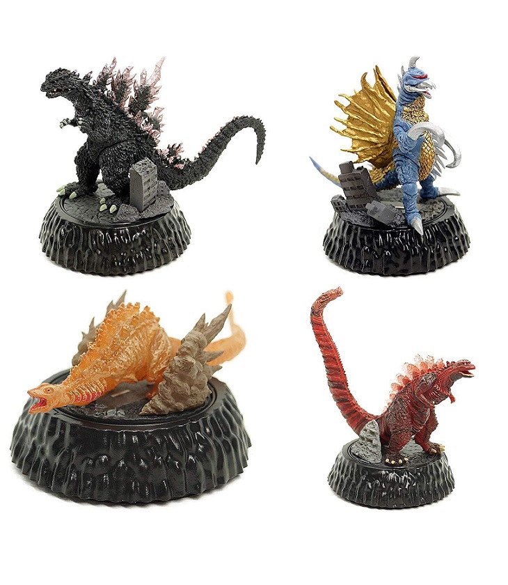 GODZILLA CAPSULE HG 03 SET COMPLETO