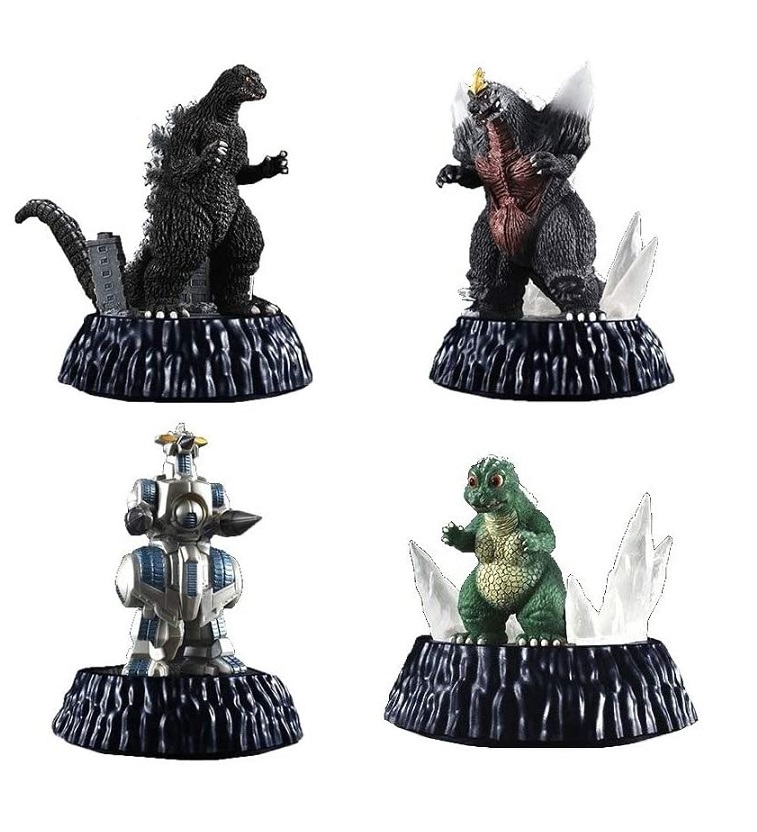 GODZILLA CAPSULE HG 04 SET COMPLETO