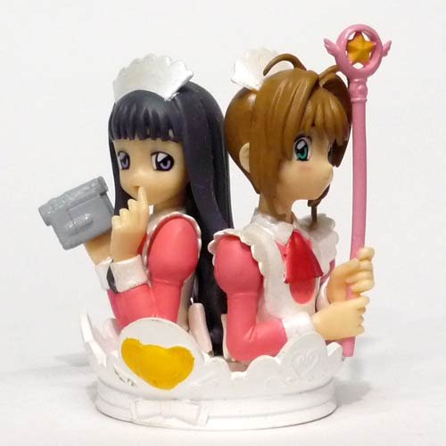 CARDCAPTOR SAKURA GASHAPON BUSTO TOMOYO & SAKURA