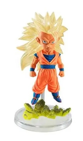 DRAGON BALL GASHAPON SUPER ULTIMATE GRADE THE BEST 01 GOKU SS3
