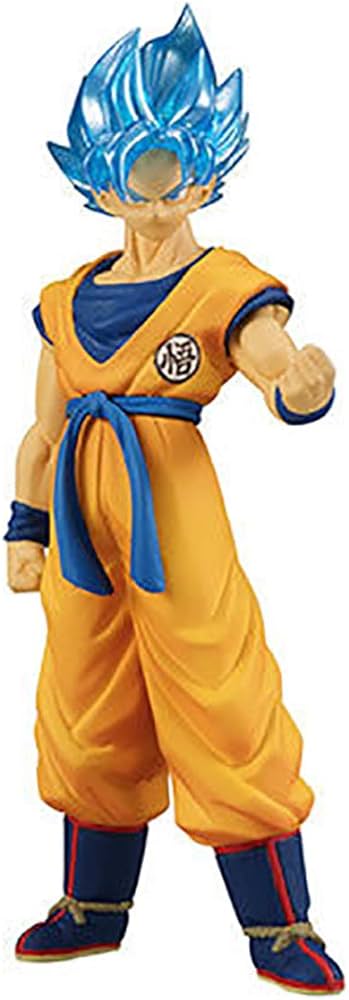 DRAGON BALL GASHAPON SUPER BATTLE FIGURE SERIES MOVIE 01 GOKU SS BLUE