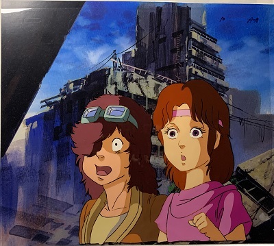 HOKUTO NO KEN ANIMATION CEL A16 + DOUGA