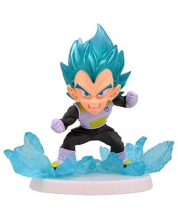 DRAGON BALL GASHAPON SUPER ULTIMATE GRADE 01 VEGETA SS BLUE