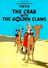 TINTIN INGLES. THE CRAB WITH THE GOLDEN CLAWS