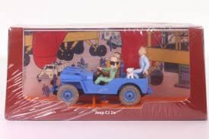 COCHE TINTIN JEEP CJ 2A