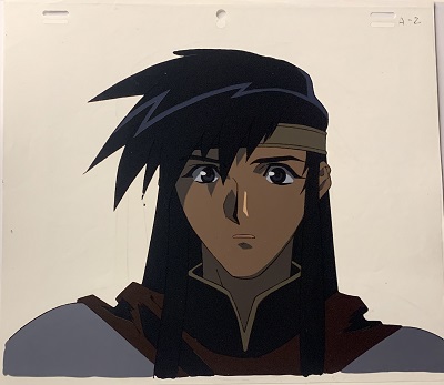 LODOSS WAR ANIMATION CEL A2 + DOUGA ENGANCHADO