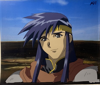 LODOSS WAR TV ANIMATION CEL A31 + DOUGA