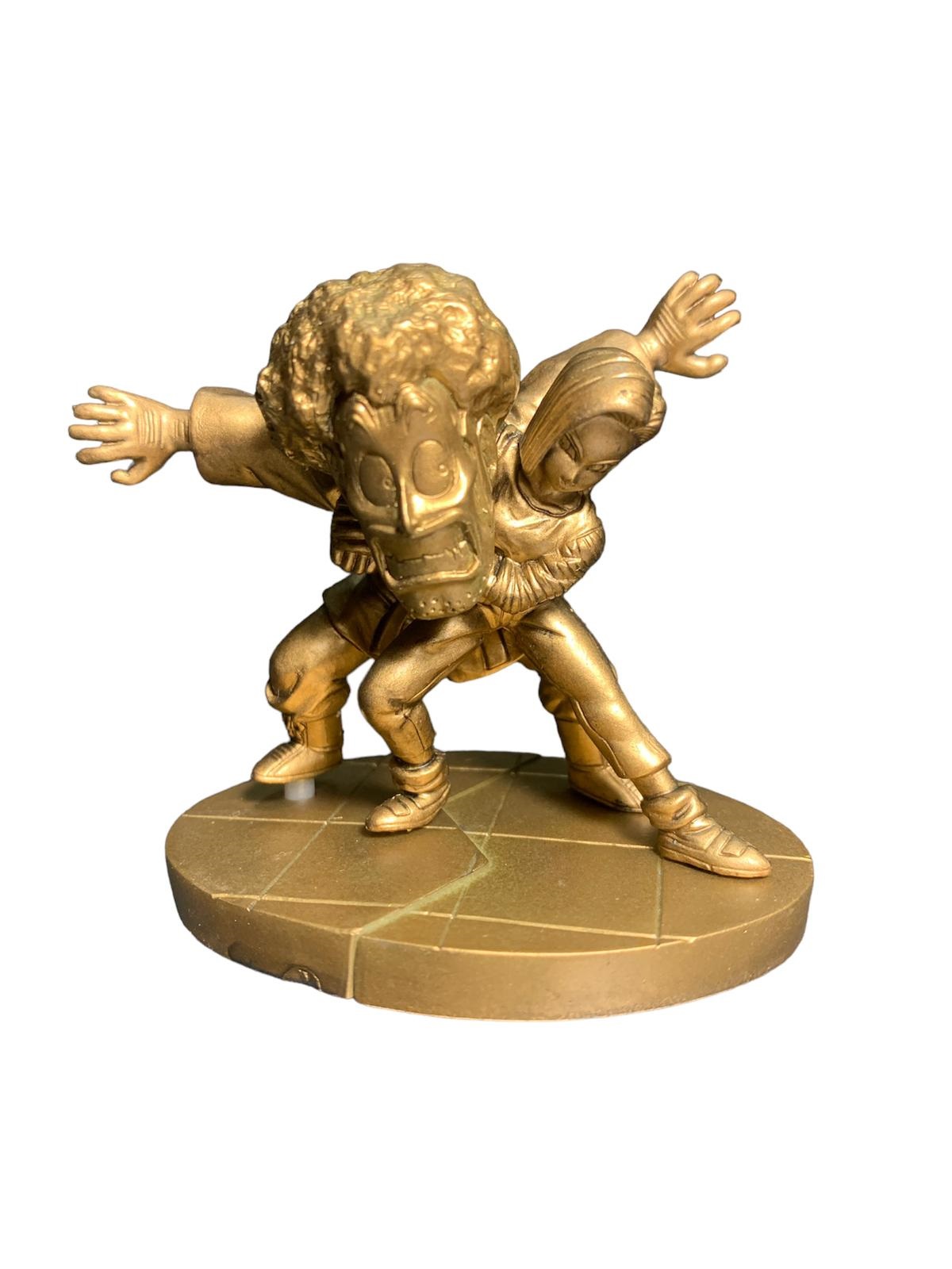 DRAGON BALL GASHAPON CAPSULE NEO VOL.4 SAGA BUU SATAN VS A-18 (GOLD)
