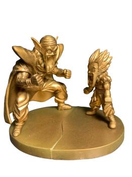 DRAGON BALL GASHAPON CAPSULE NEO VOL.4 SAGA BUU PICCOLO & GOTENKS (GOLD)
