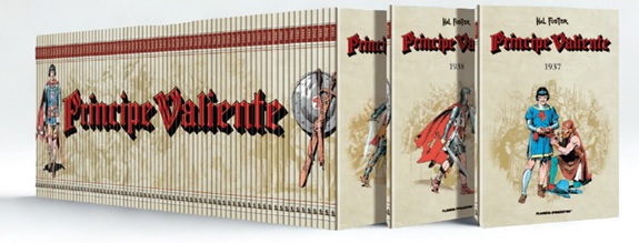 PRINCIPE VALIENTE COMPLETA DE HAROLD FOSTER EDITORIAL PLANETA AÑOS 1937 A 2011, COLECCION COMPLETA