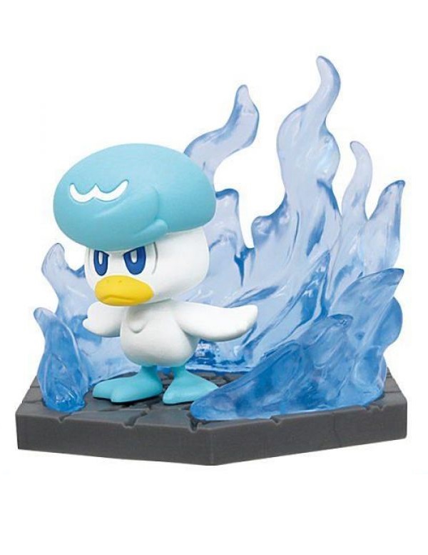 POKEMON GASHAPON DIORAMA COLLECT PALDEA REGION QUAXLY